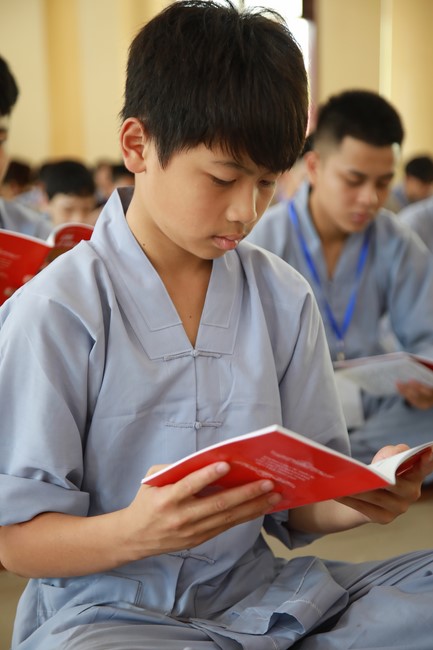 Opening summer retreat 2022 at Co Am Pagoda