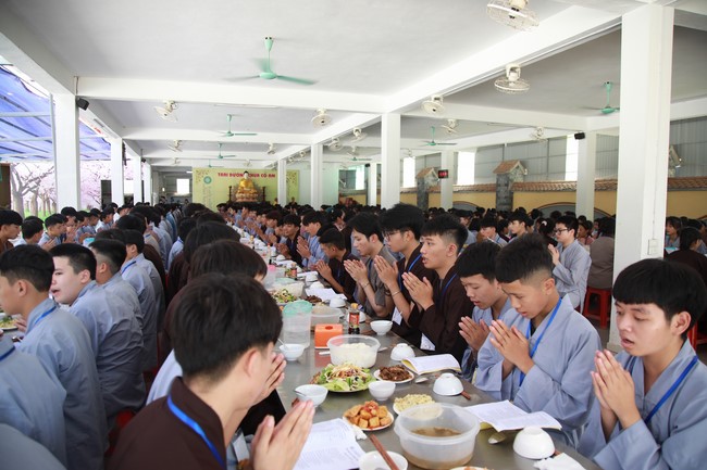 Opening summer retreat 2022 at Co Am Pagoda