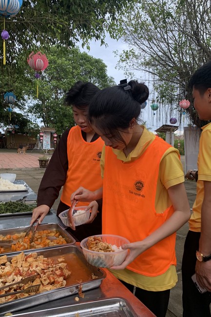Entering the 2022 Summer Retreat at Dong Cao Pagoda in Thanh Hoa