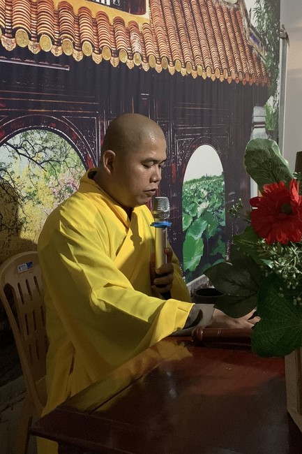 Entering the 2022 Summer Retreat at Dong Cao Pagoda in Thanh Hoa