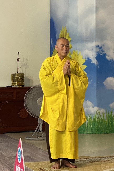 Entering the 2022 Summer Retreat at Dong Cao Pagoda in Thanh Hoa