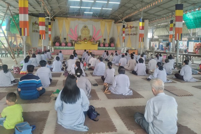 One day Retreat of Cambodia Hoang Phap Pagoda