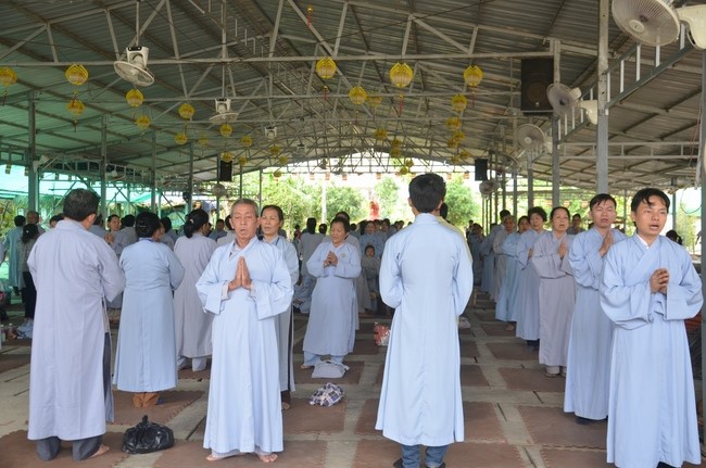 One day Retreat of Cambodia Hoang Phap Pagoda