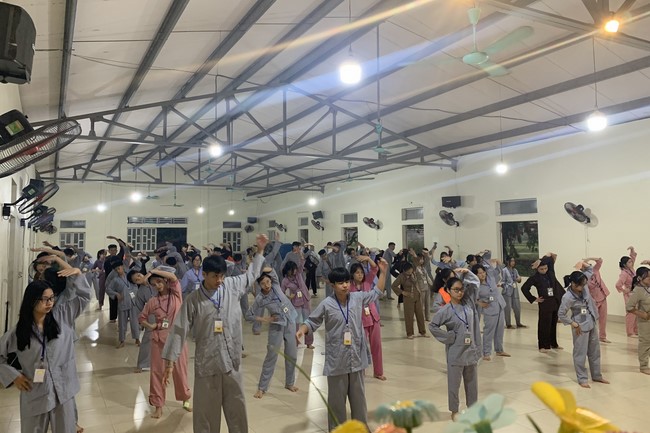 The 2nd day of Summer Retreat 2022 at Dong Cao Pagoda