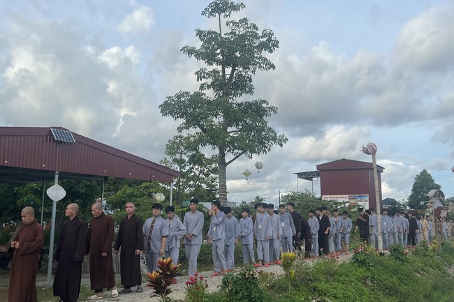 The 2nd day of Summer Retreat 2022 at Dong Cao Pagoda