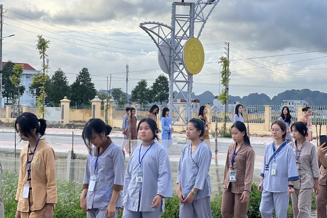 The 2nd day of Summer Retreat 2022 at Dong Cao Pagoda