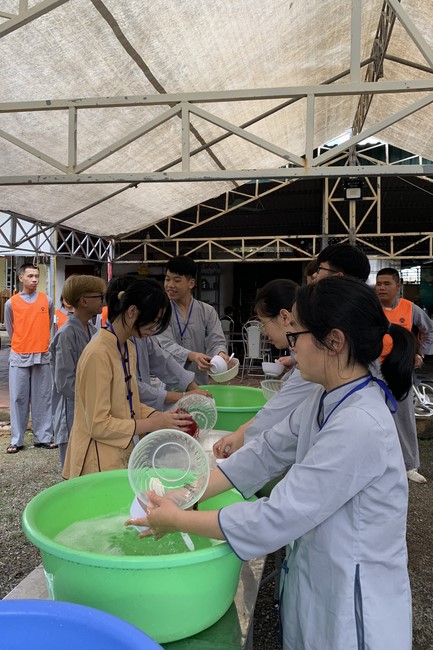 The 2nd day of Summer Retreat 2022 at Dong Cao Pagoda