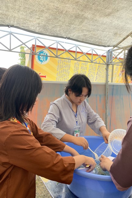 The 2nd day of Summer Retreat 2022 at Dong Cao Pagoda