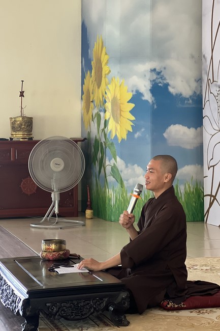 The 2nd day of Summer Retreat 2022 at Dong Cao Pagoda