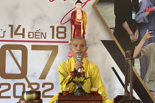 The 2nd day of Summer Retreat 2022 at Dong Cao Pagoda