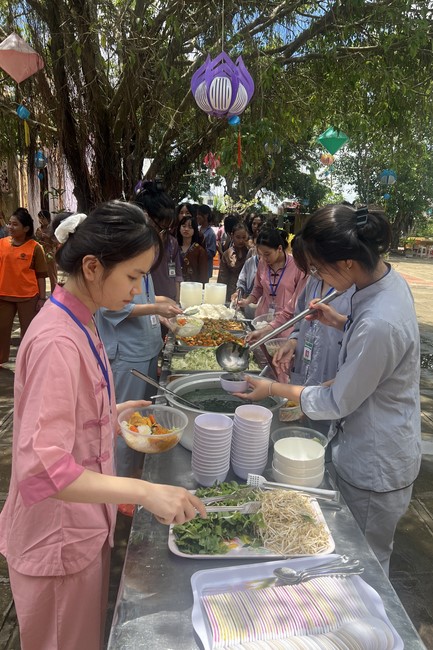 The 2nd day of Summer Retreat 2022 at Dong Cao Pagoda