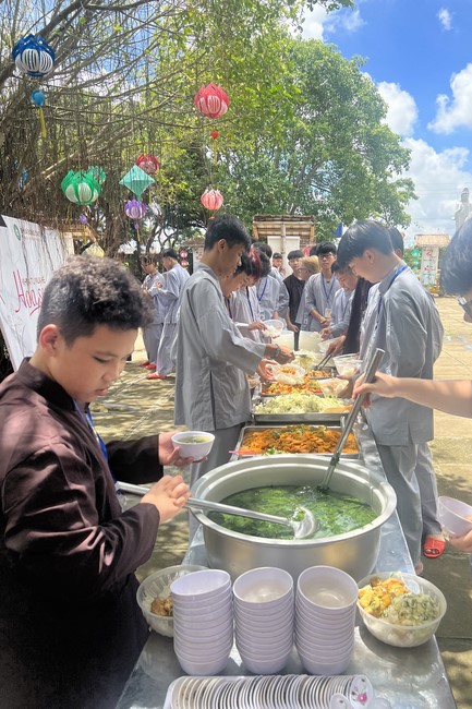 The 2nd day of Summer Retreat 2022 at Dong Cao Pagoda