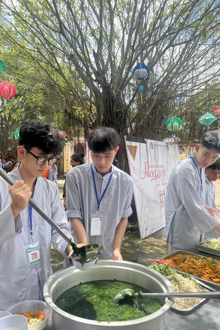The 2nd day of Summer Retreat 2022 at Dong Cao Pagoda