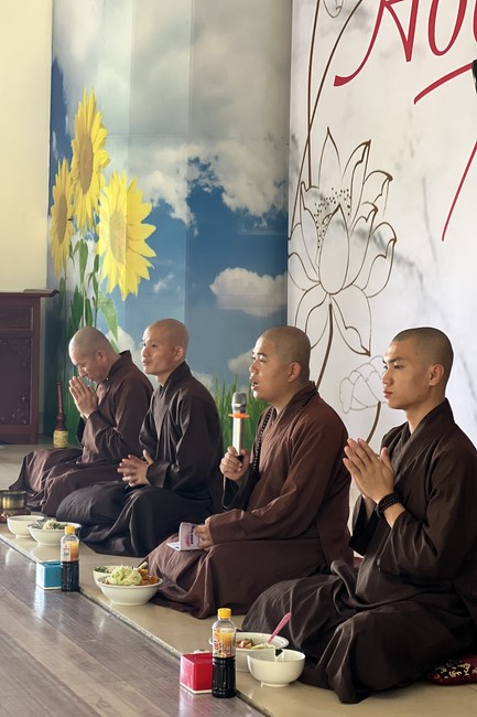 The 2nd day of Summer Retreat 2022 at Dong Cao Pagoda