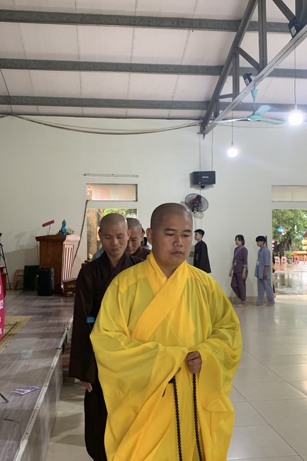 The 2nd day of Summer Retreat 2022 at Dong Cao Pagoda