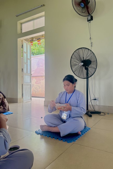 The 2nd day of Summer Retreat 2022 at Dong Cao Pagoda