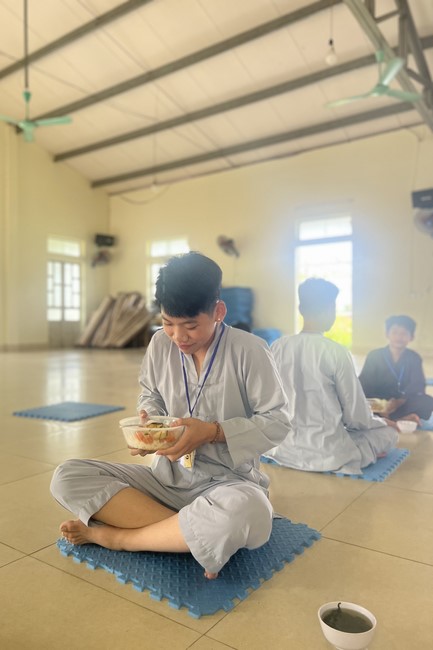 The 2nd day of Summer Retreat 2022 at Dong Cao Pagoda