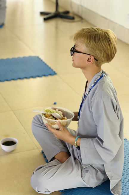 The 2nd day of Summer Retreat 2022 at Dong Cao Pagoda