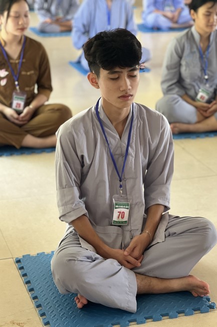 The 2nd day of Summer Retreat 2022 at Dong Cao Pagoda