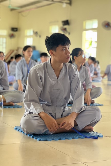 The 2nd day of Summer Retreat 2022 at Dong Cao Pagoda