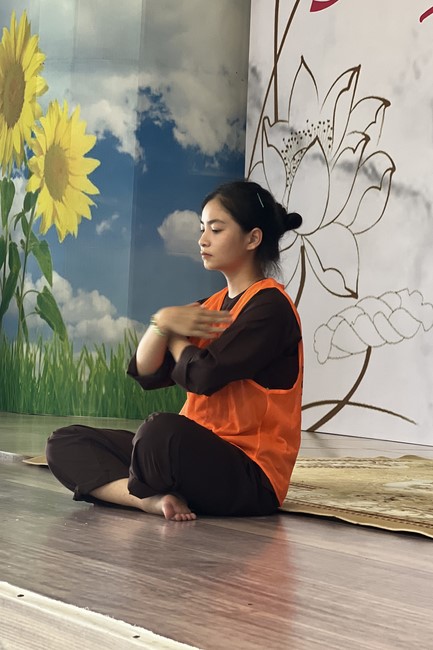 The 2nd day of Summer Retreat 2022 at Dong Cao Pagoda