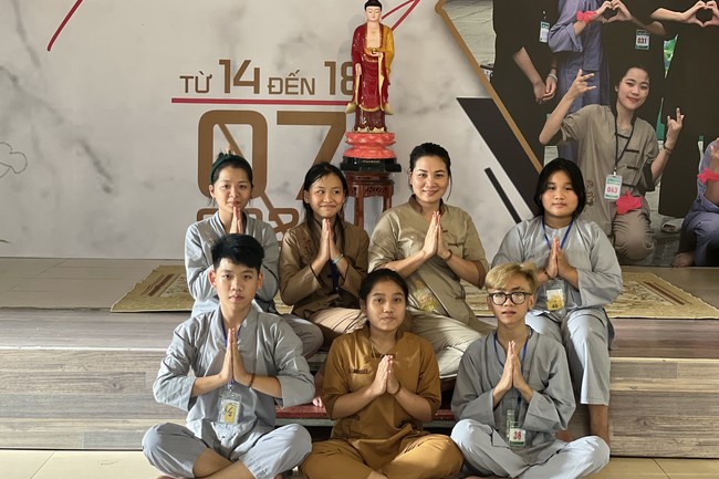 The 2nd day of Summer Retreat 2022 at Dong Cao Pagoda