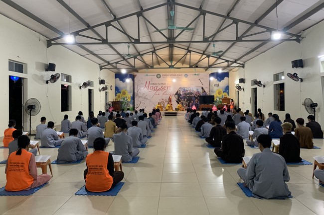 The 2nd day of Summer Retreat 2022 at Dong Cao Pagoda