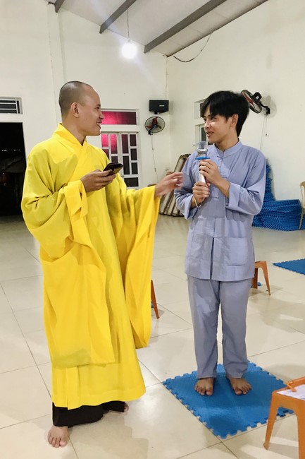 The 3rd day of Summer Retreat 2022 at Dong Cao Pagoda