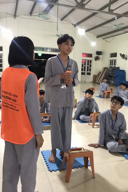 The 3rd day of Summer Retreat 2022 at Dong Cao Pagoda