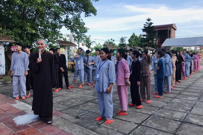 The 3rd day of Summer Retreat 2022 at Dong Cao Pagoda