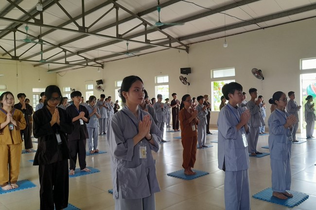 The 3rd day of Summer Retreat 2022 at Dong Cao Pagoda
