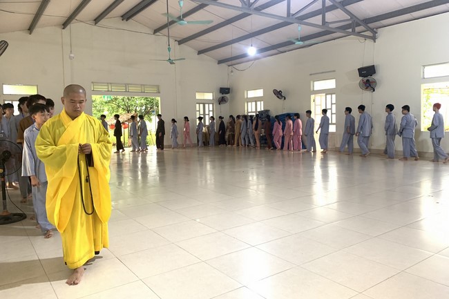 The 3rd day of Summer Retreat 2022 at Dong Cao Pagoda