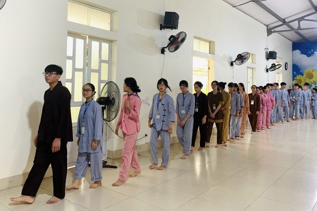 The 3rd day of Summer Retreat 2022 at Dong Cao Pagoda