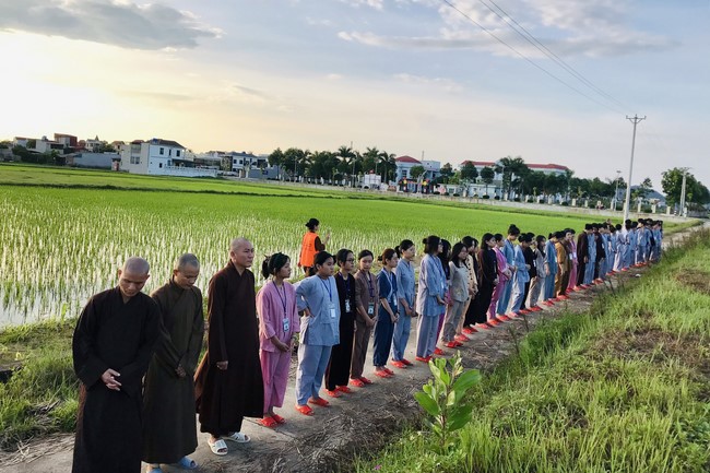 The 3rd day of Summer Retreat 2022 at Dong Cao Pagoda