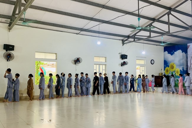 The 3rd day of Summer Retreat 2022 at Dong Cao Pagoda