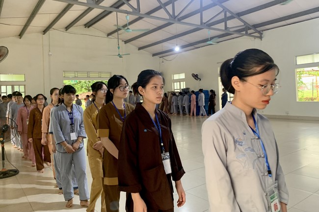 The 3rd day of Summer Retreat 2022 at Dong Cao Pagoda