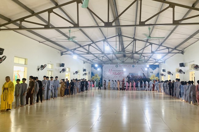 The 3rd day of Summer Retreat 2022 at Dong Cao Pagoda