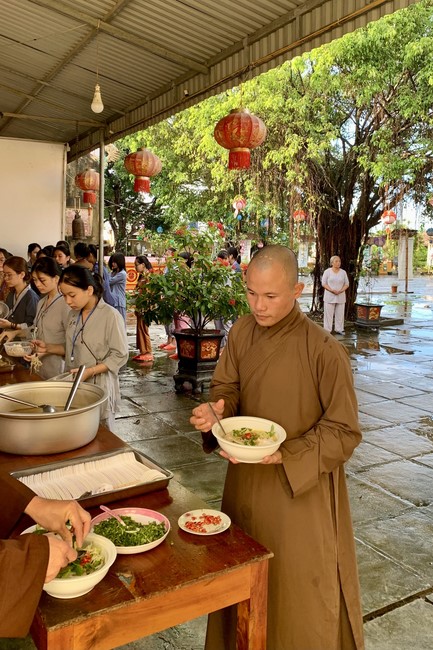 The 3rd day of Summer Retreat 2022 at Dong Cao Pagoda