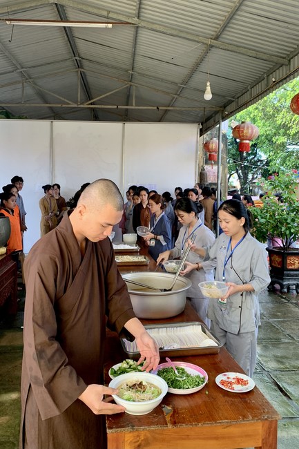 The 3rd day of Summer Retreat 2022 at Dong Cao Pagoda