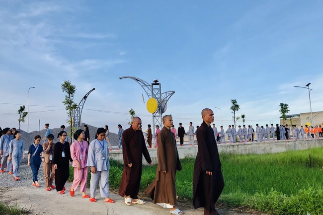 The 3rd day of Summer Retreat 2022 at Dong Cao Pagoda