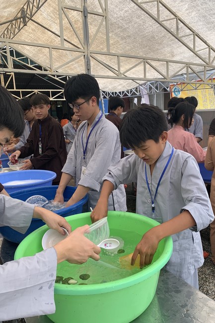 The 3rd day of Summer Retreat 2022 at Dong Cao Pagoda