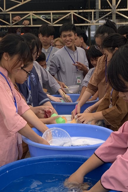 The 3rd day of Summer Retreat 2022 at Dong Cao Pagoda