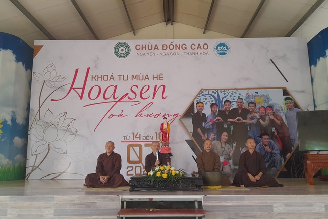 The 3rd day of Summer Retreat 2022 at Dong Cao Pagoda