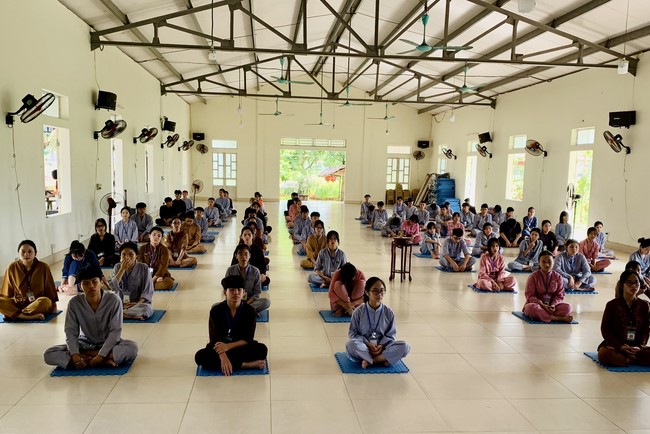 The 3rd day of Summer Retreat 2022 at Dong Cao Pagoda