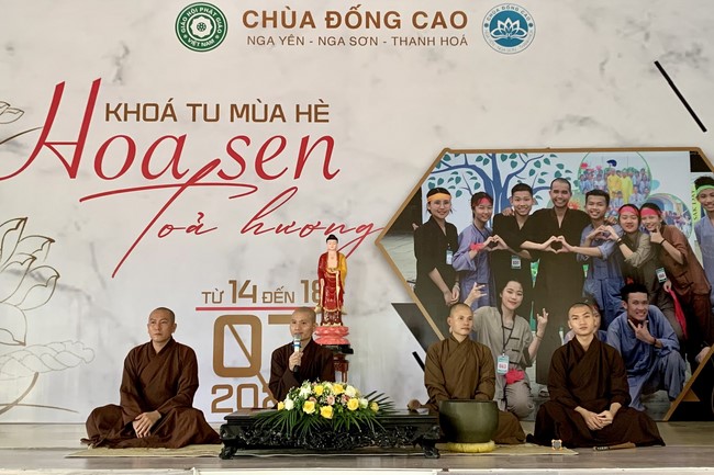 The 3rd day of Summer Retreat 2022 at Dong Cao Pagoda