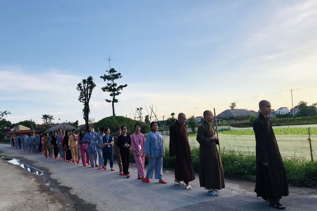 The 3rd day of Summer Retreat 2022 at Dong Cao Pagoda