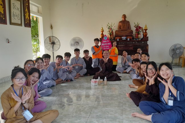 The 3rd day of Summer Retreat 2022 at Dong Cao Pagoda