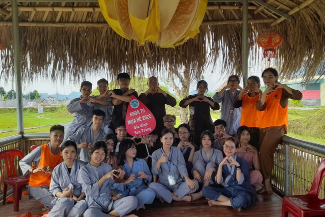 The 3rd day of Summer Retreat 2022 at Dong Cao Pagoda