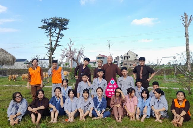 The 3rd day of Summer Retreat 2022 at Dong Cao Pagoda