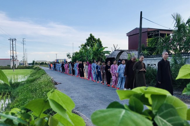 The 3rd day of Summer Retreat 2022 at Dong Cao Pagoda